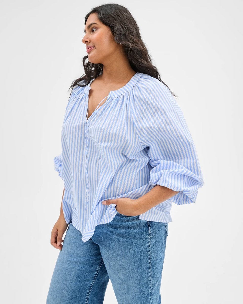 Crew neckline with v-front drop top from Target