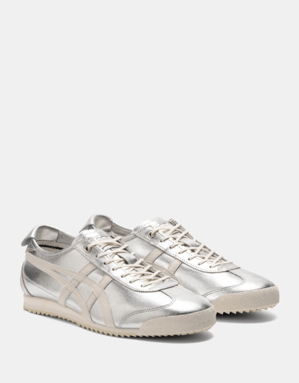 Tiger silver sneakers