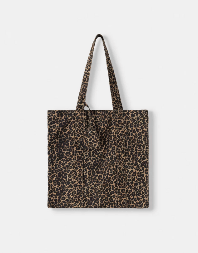 Image of Bershka Animal Print Shopper Bag.