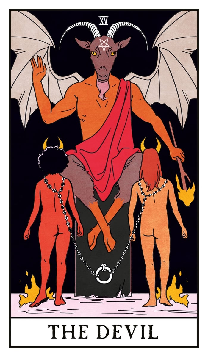 the devil tarot card