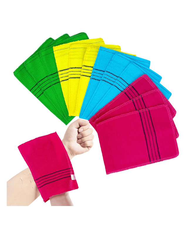 Korean Exfoliating Mitt 12 Piece