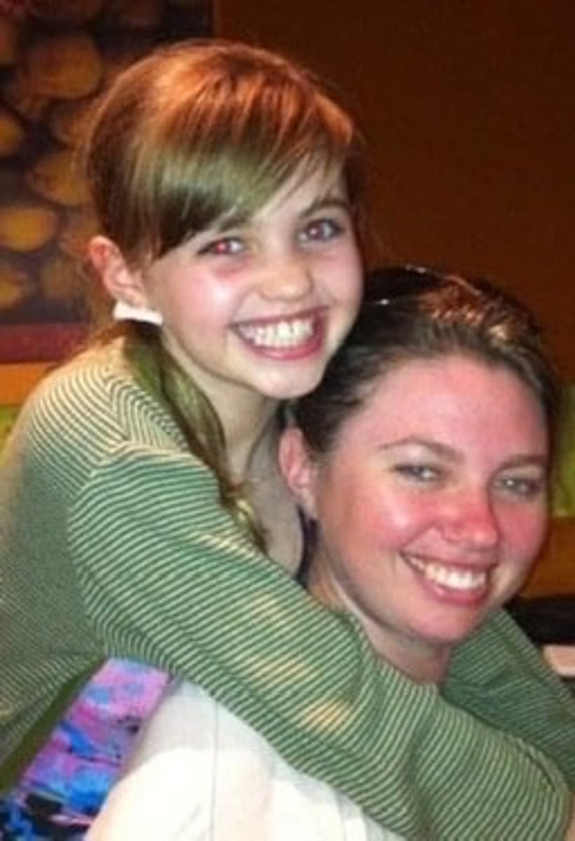 A photo of Mackenzie Anderson and her mum