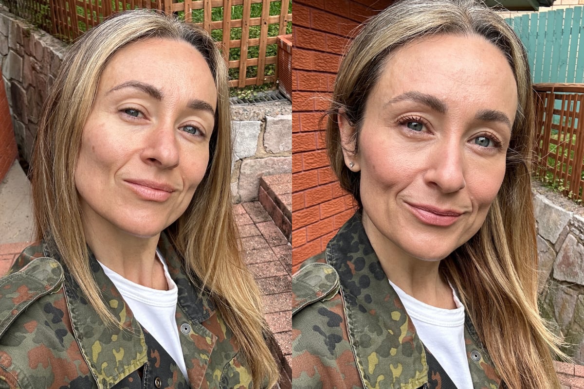40s makeup products before and after