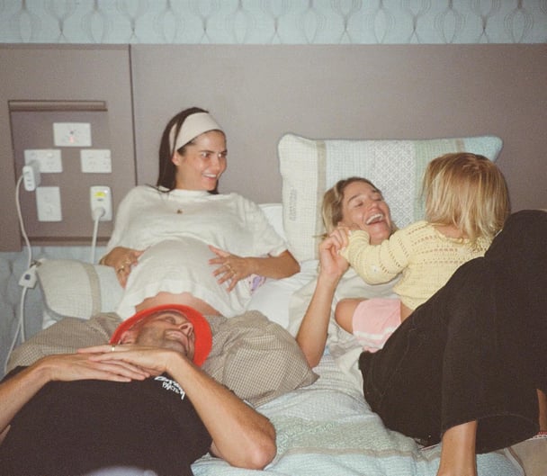 Chloe Fisher, with Paul, Ellidy and Minnie.