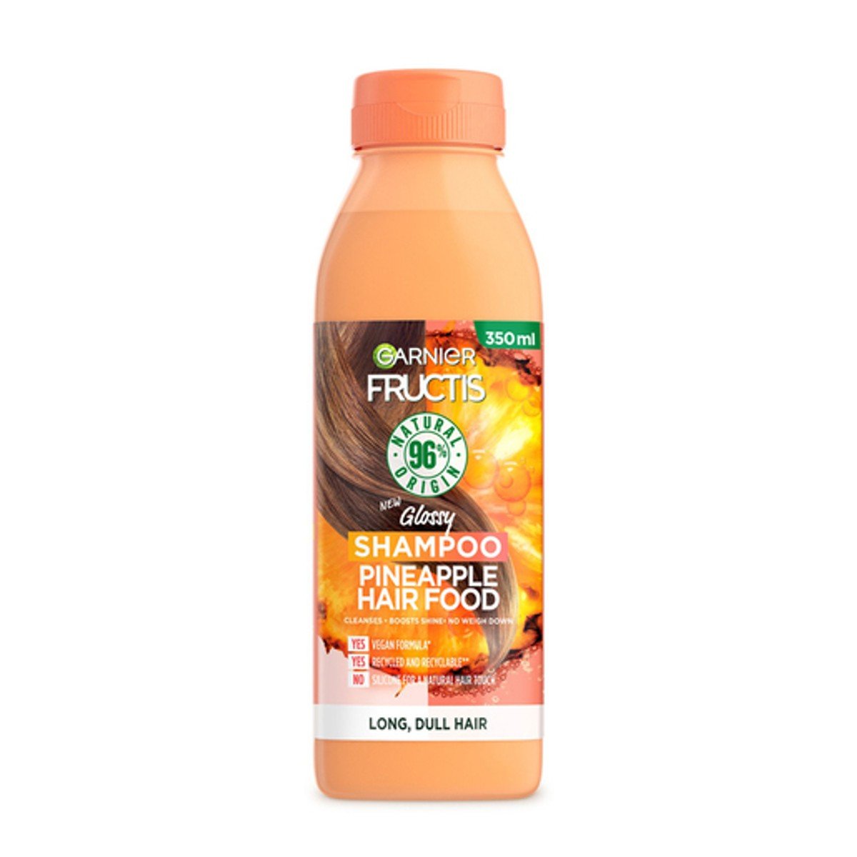 Garnier Fructis Hair Food Pineapple Shampoo.