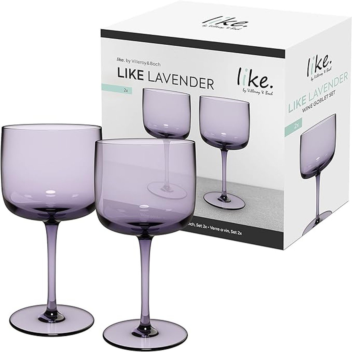 Villeroy & Boch - Like Lavender Wine Goblet Set