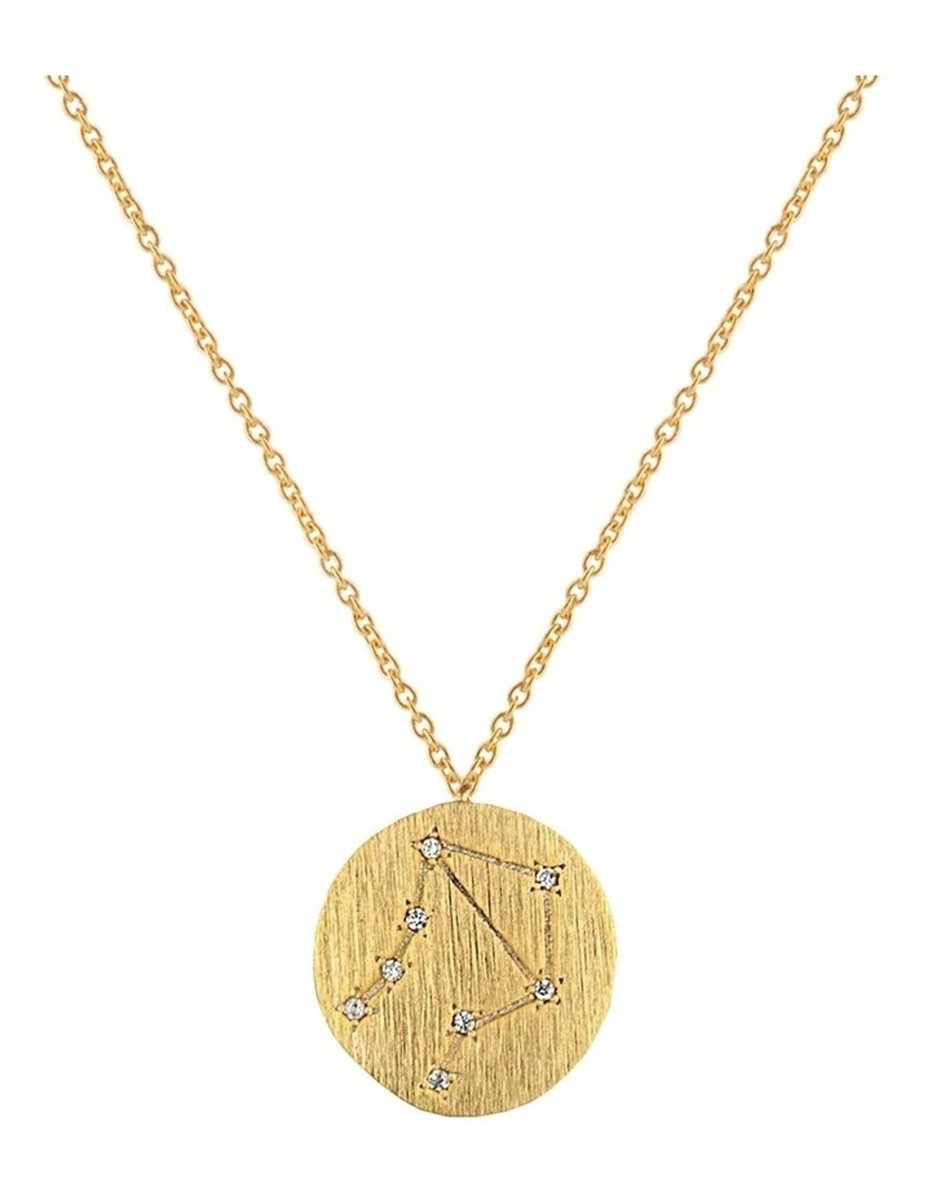 Zahar For Mocha  Zodiac Necklace Libra