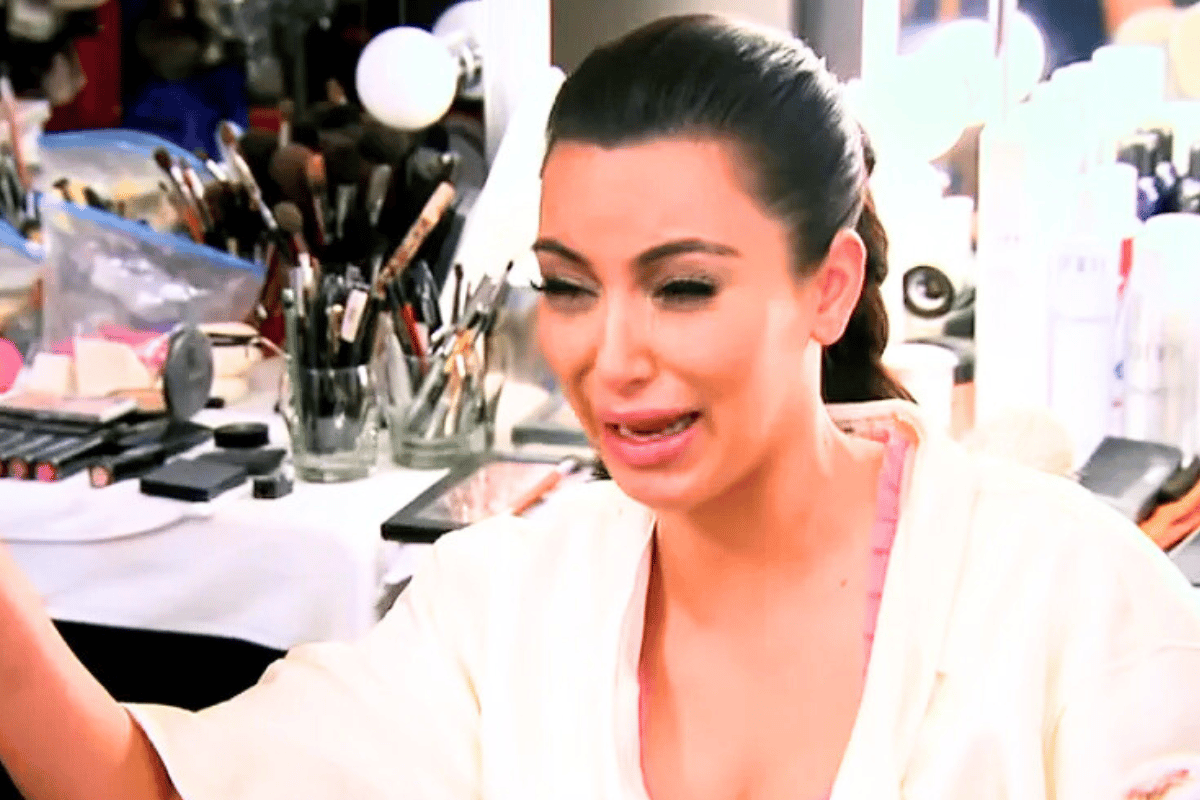 Kimmy K went viral for her stressed out cry in Keeping Up With The Kardashians