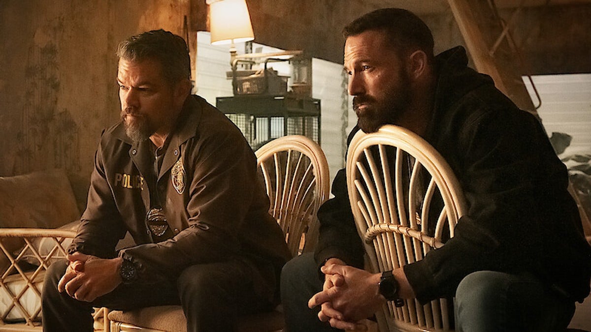 Matt Damon and Ben Affleck star in crime thriller The Rip. Image: Netflix