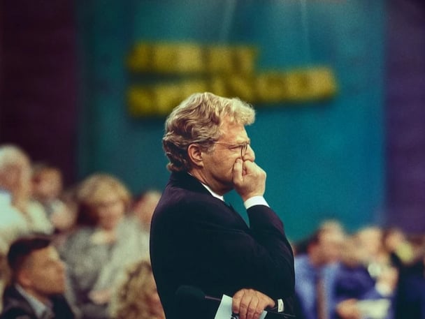 Jerry Springer on The Jerry Springer Show.