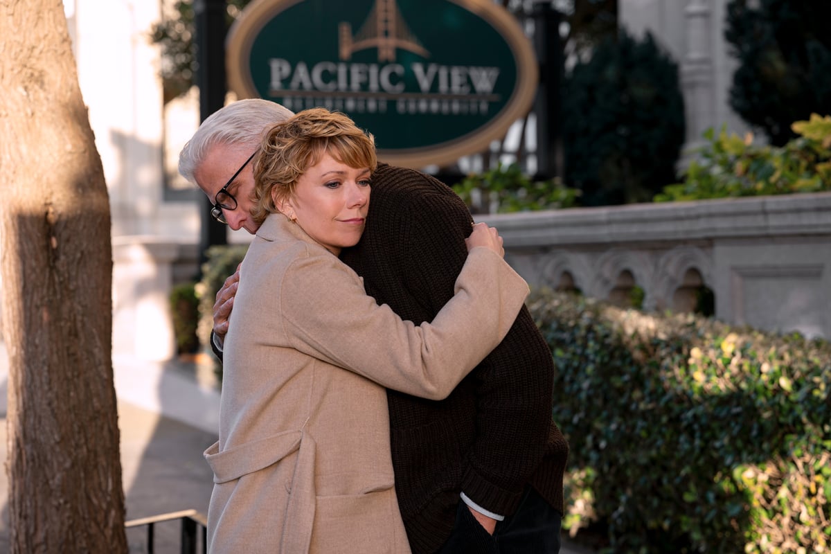 Charles and his daughter, Emily, in Man On The Inside. 