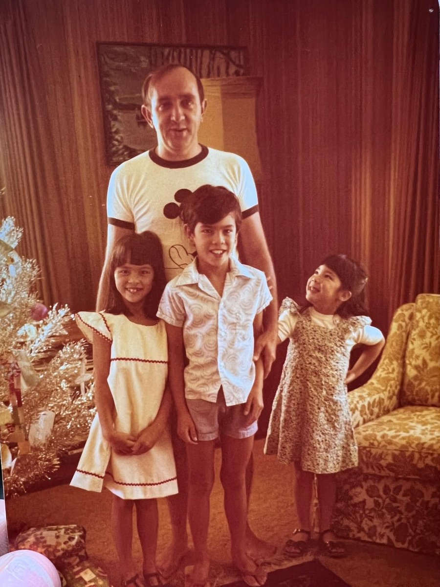 Death literacy advocate and end-of-life doula Baci Hillyer (far right) with her siblings and father. 
