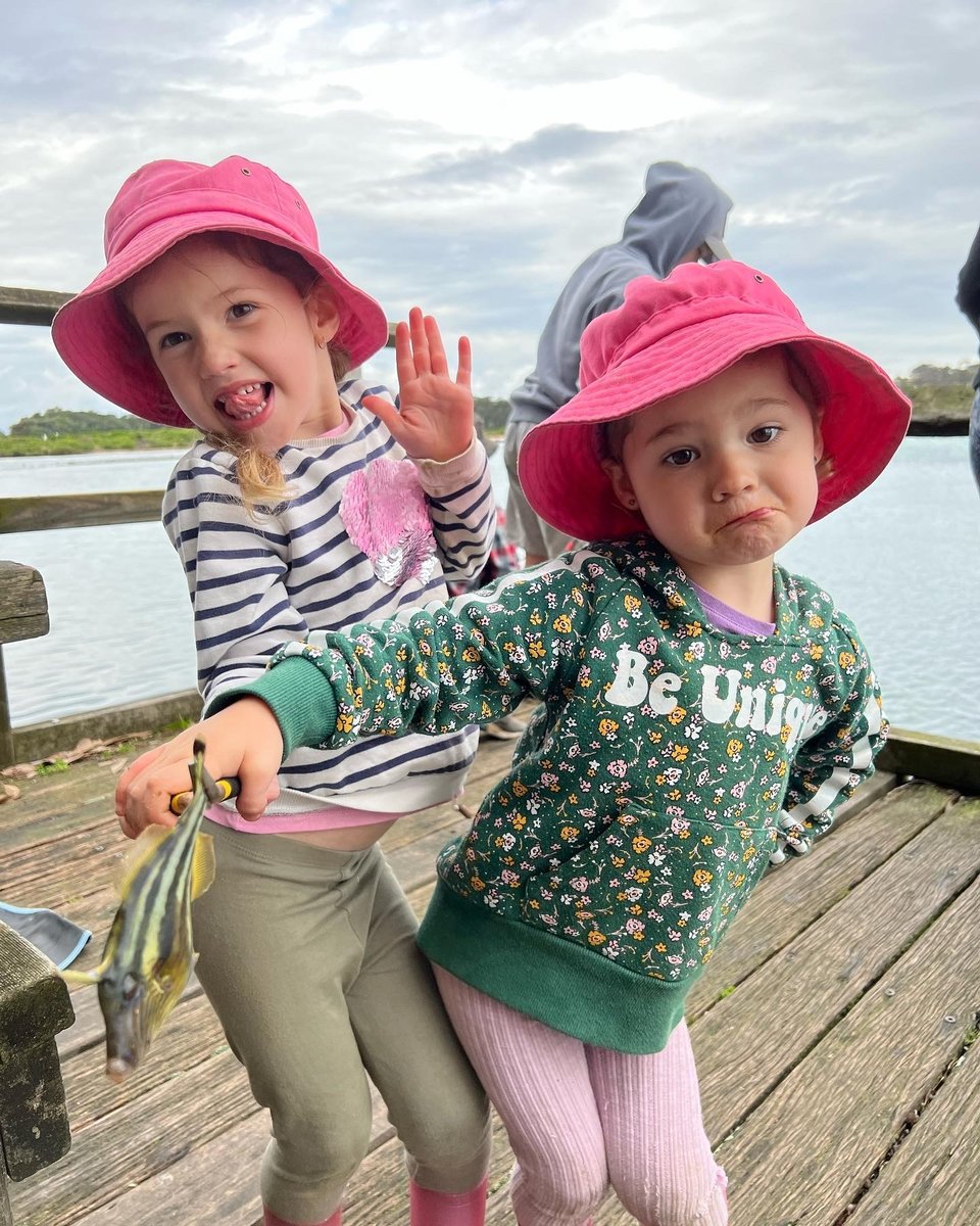 Pipa White (right) with her big sister Lucy.