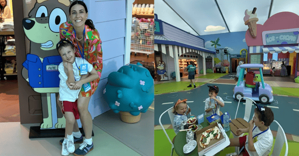 What to do with kids in Brisbane: Inside Bluey's World, Queensland.