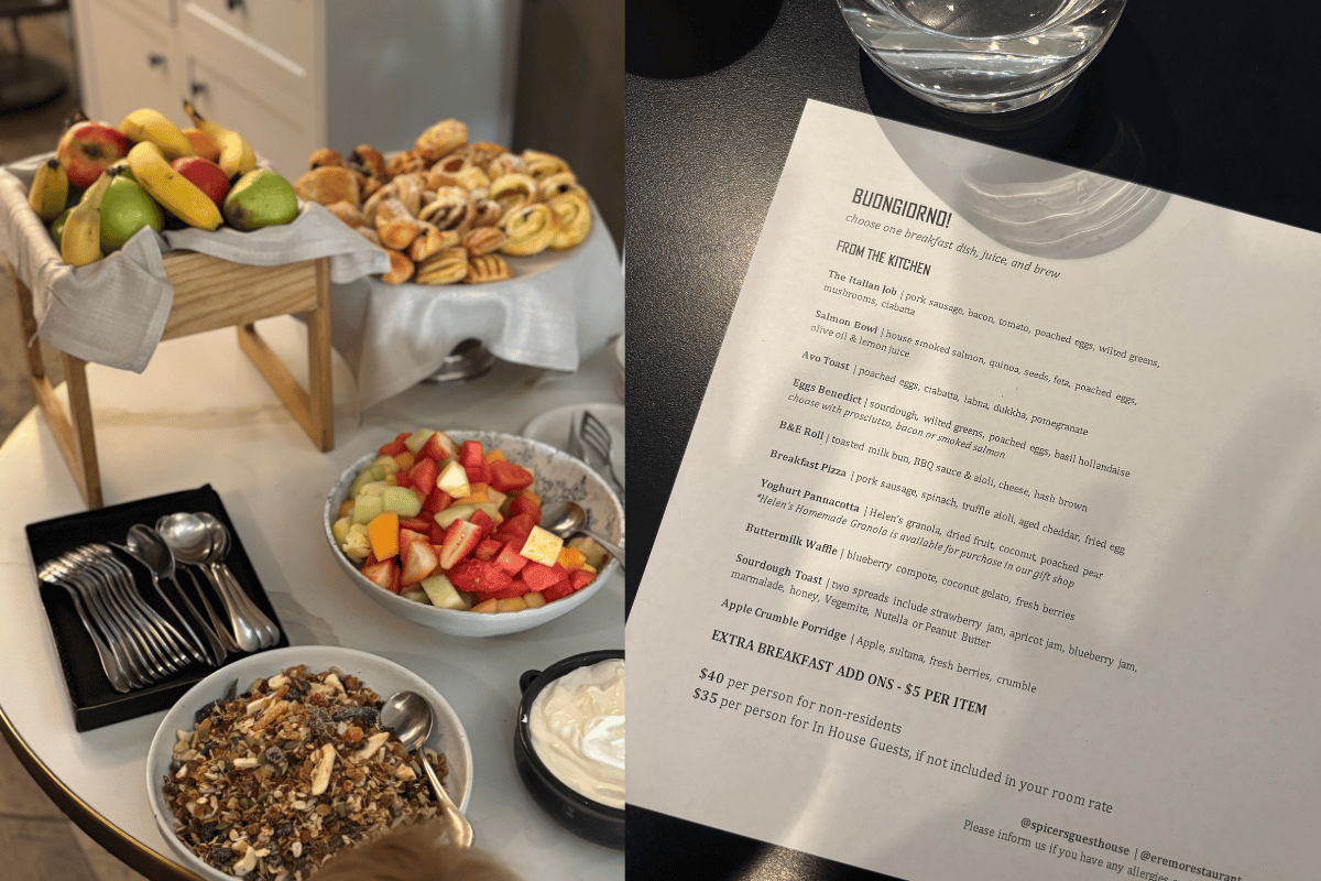 Breakfast at éRemo