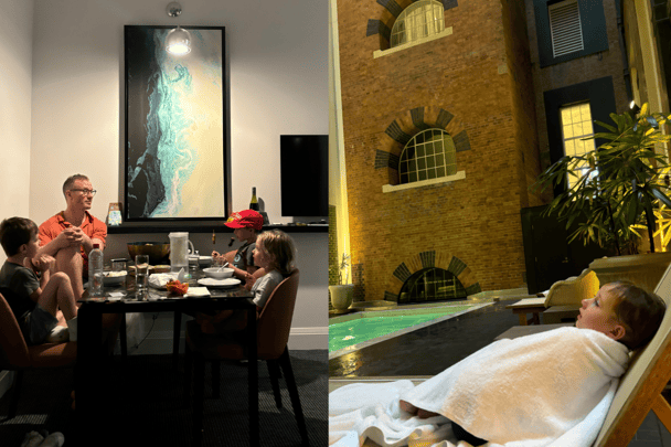 Where to stay with kids in Brisbane: Adina Hotel Apartments.