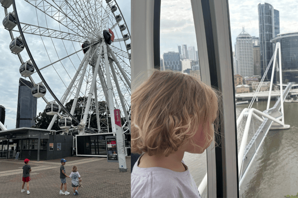 What to do with kids in Brisbane: Channel Seven Wheel of Brisbane.