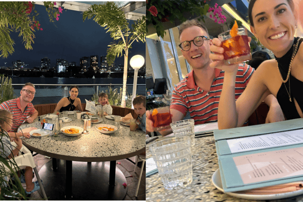 Where to eat with kids in Brisbane: Opa Bar + Mezze.