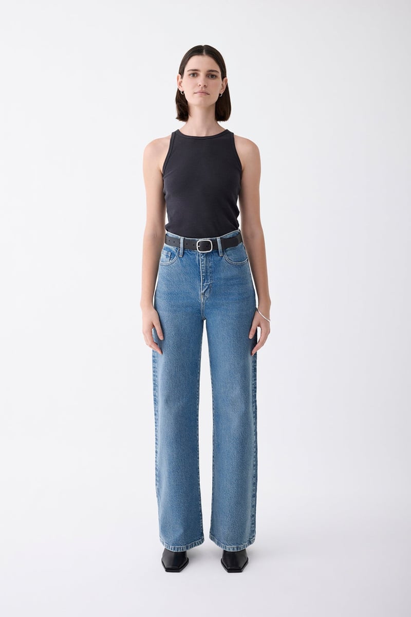 Ellie High Wide Leg Jean.
