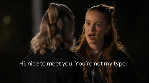 Love Triangle season 3 Chloe and Bec