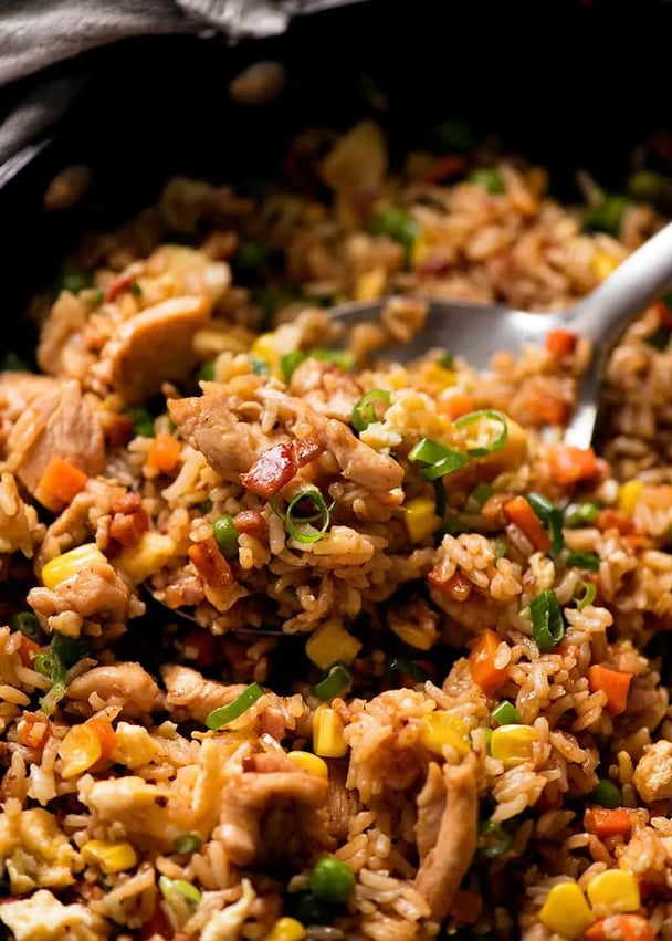 RecipeTinEats chicken fried rice