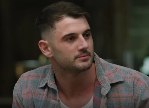 Chris from MAFS at the bachelor party scene 2026 season 
