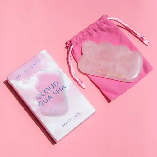 Cloud Gua Sha Rose Quartz Face Crystal