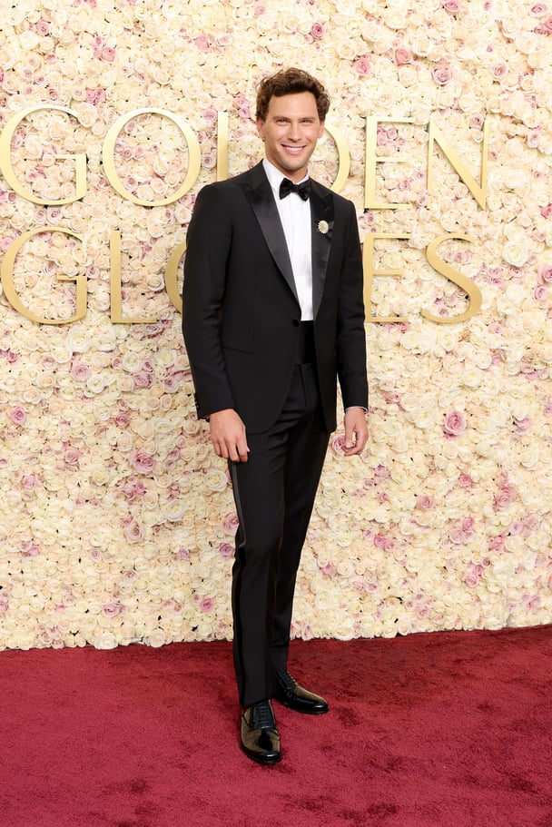 Monster's Cooper Koch attends the 82nd Annual Golden Globe Awards.