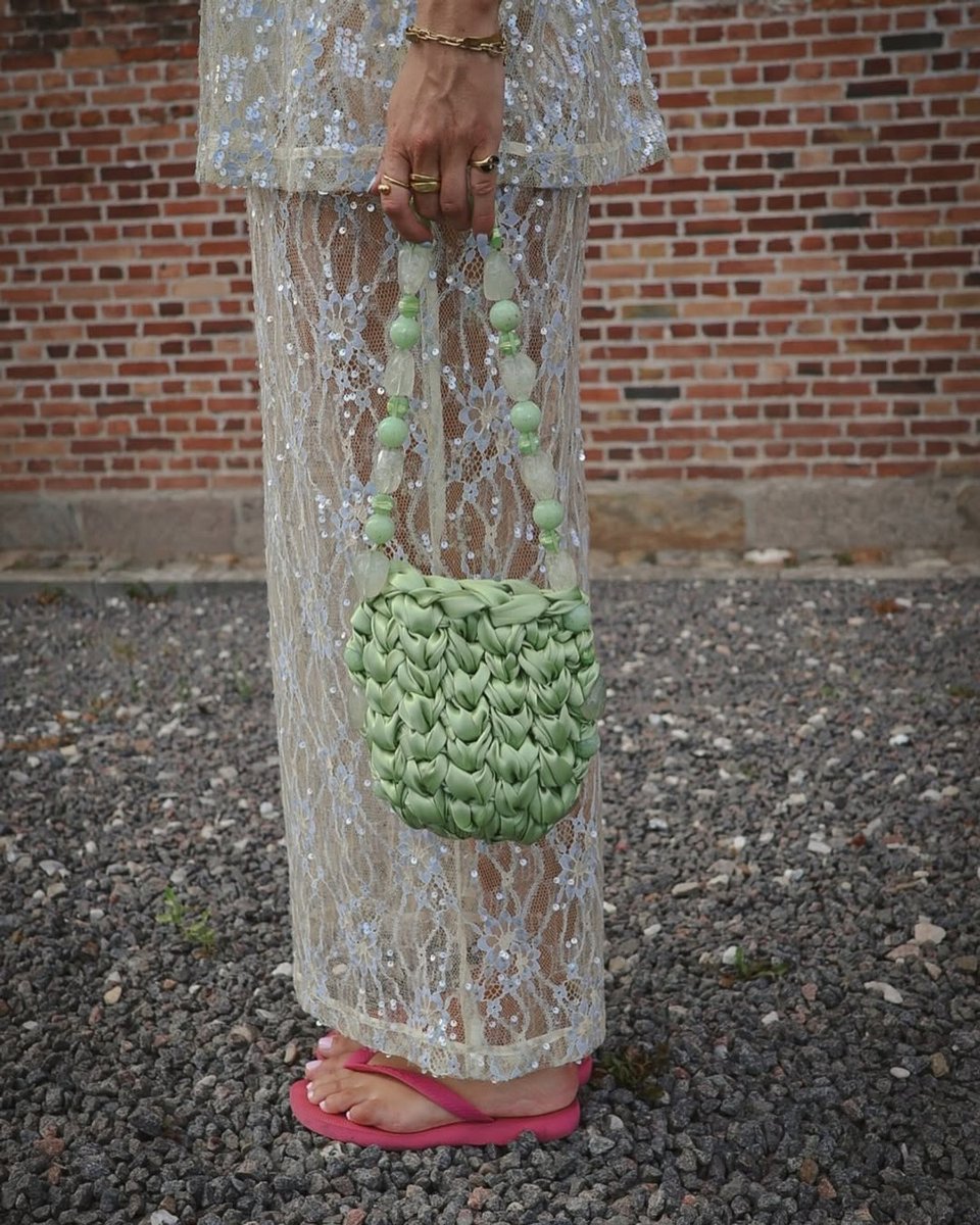 Digital creator Laura Maree Smith wears the cult Vrg Grl Devyn skirt