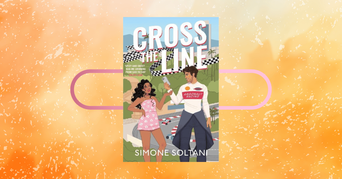 Cross The Line by Simone Soltani book cover.