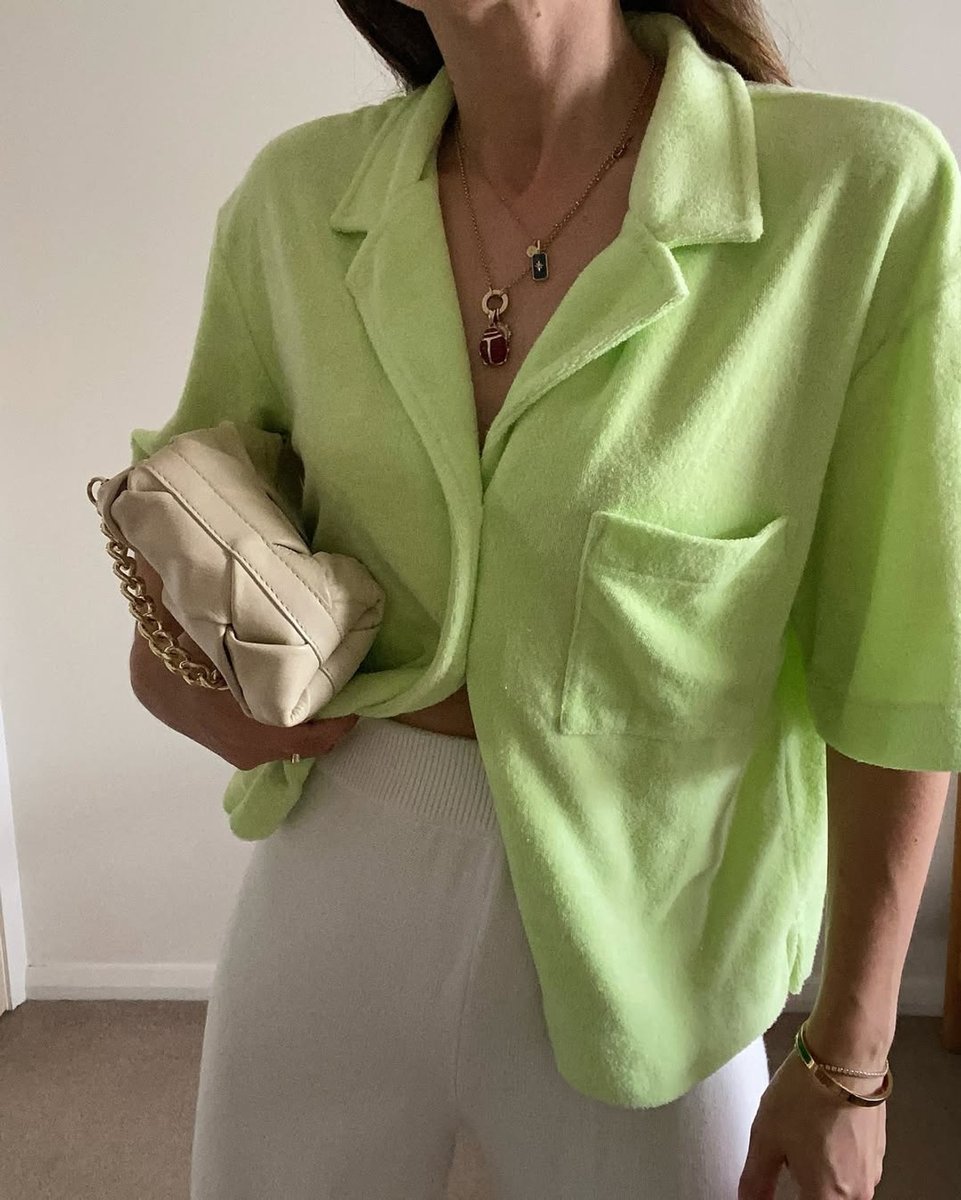 Thrifted velour shirt.
