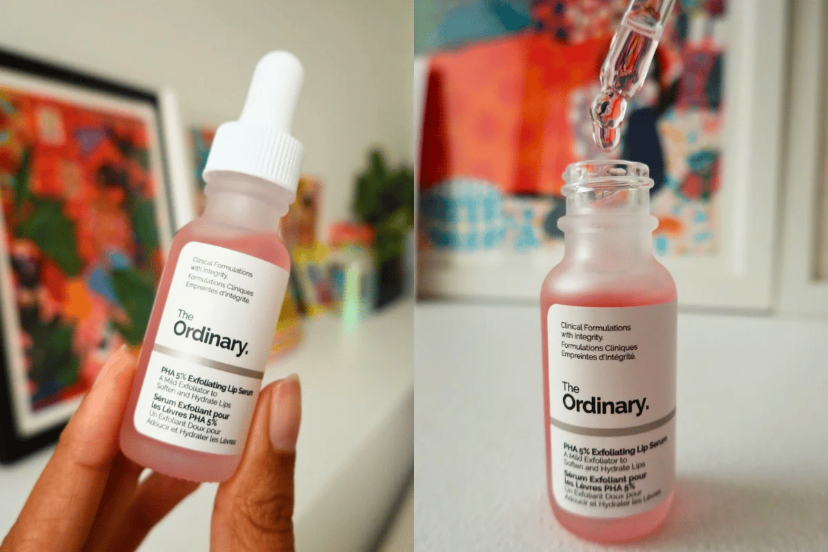 The Ordinary's PHA 5% Exfoliating Lip Serum.