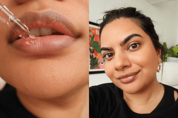 Trying The Ordinary's PHA 5% Exfoliating Lip Serum.