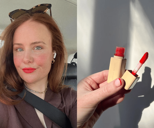 Holme Beauty Lip Lock Fluid Lip Shine in Grace.
