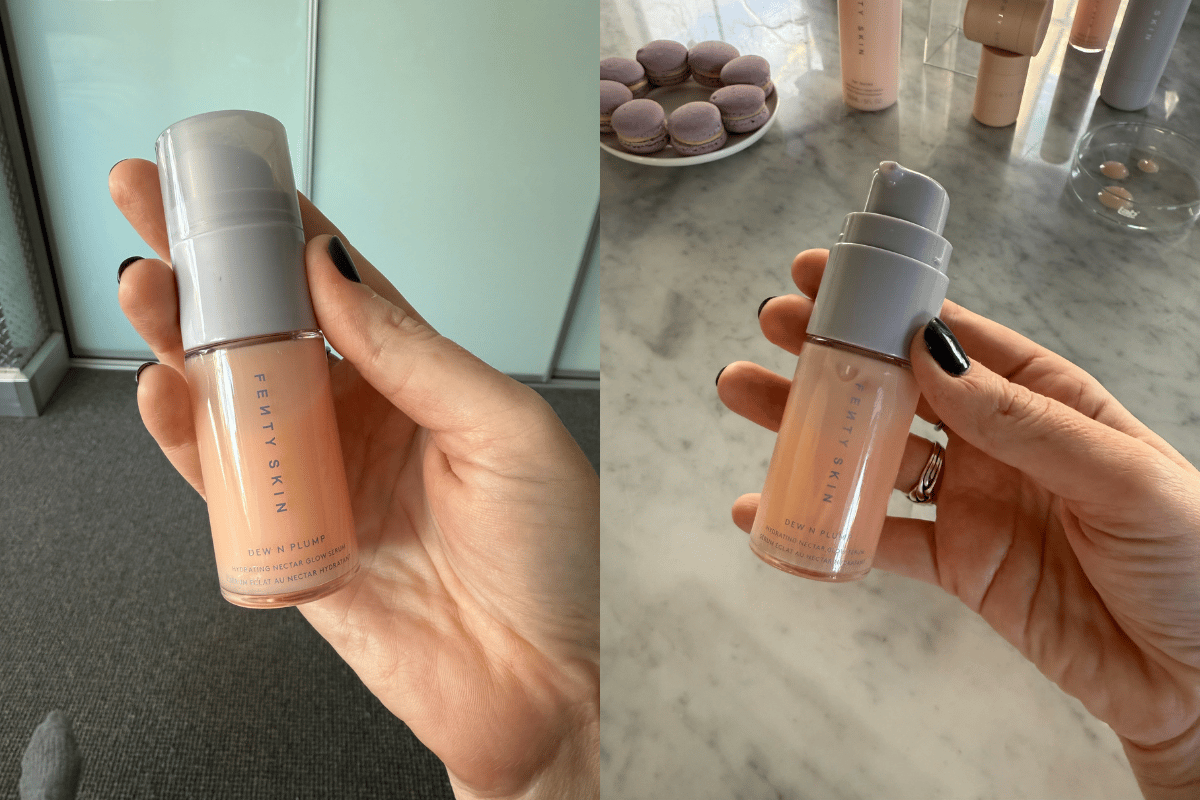 Fenty Skin Dew N Plump Hydrating Nectar Glow Serum.