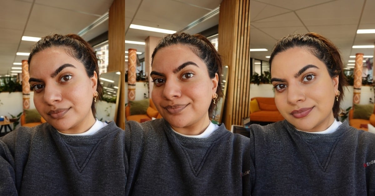 Go-To Very Mattifying Primer before and after