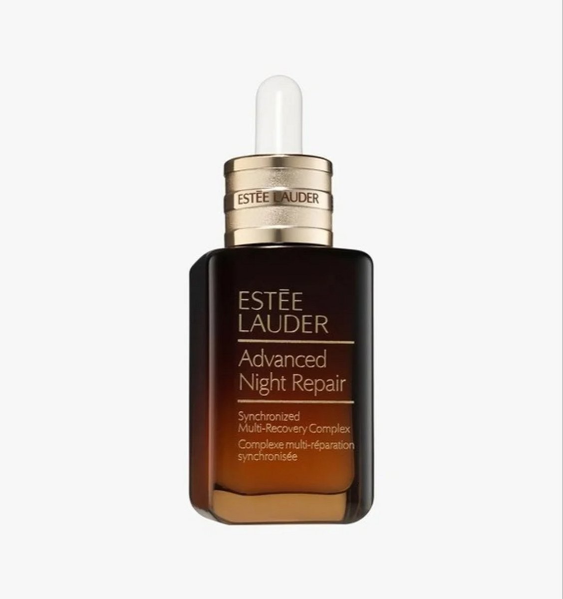 A bottle of Estée Lauder's Advanced Night Repair Synchronised Multi-Recovery Complex