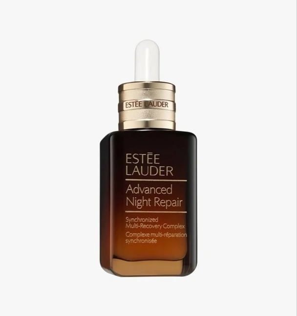 A bottle of Estée Lauder's Advanced Night Repair Synchronised Multi-Recovery Complex