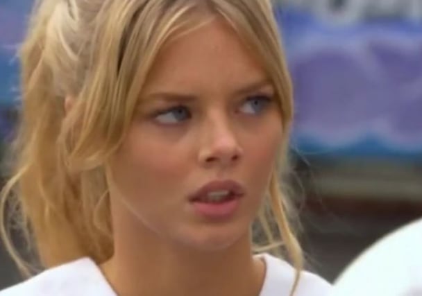 Samara Weaving as Indi in Home and Away. 
