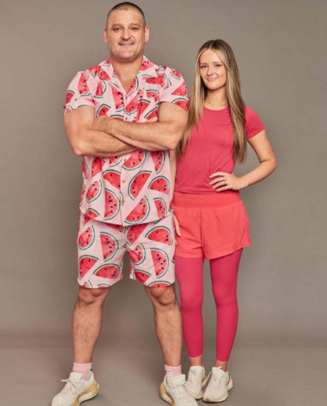Brendan Fevola and Leni Fevola