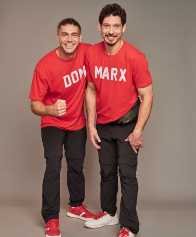 Dom 'Tomato' Di Tommaso and Marx Marsters