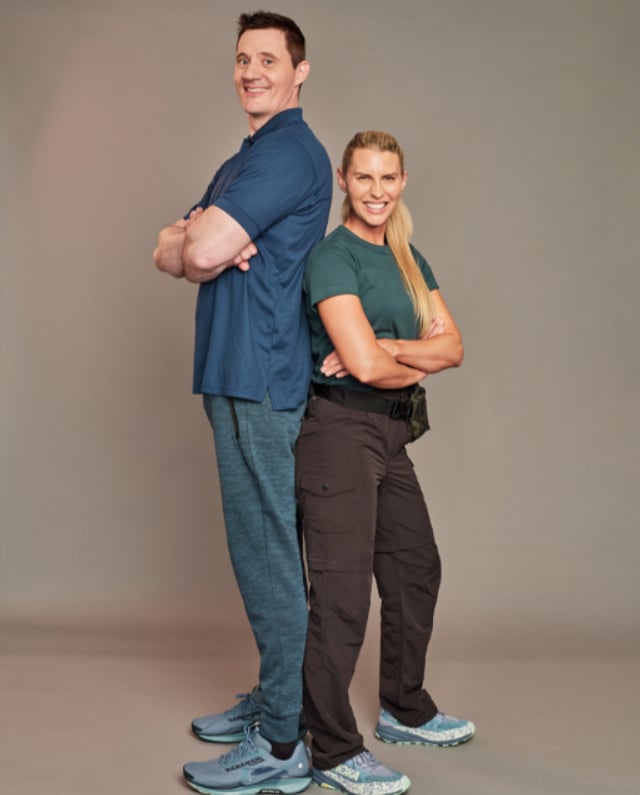 Ed Kavalee and Tiffiny Hall