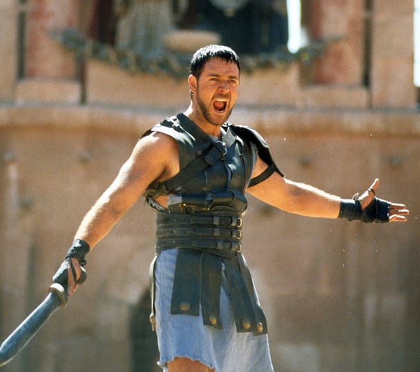 Russell Crowe comments on Gladiator II.