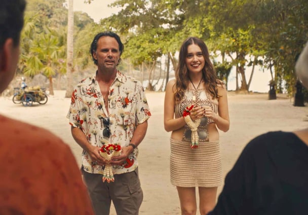 Walton Goggins was part of a tragic love story on The White Lotus.