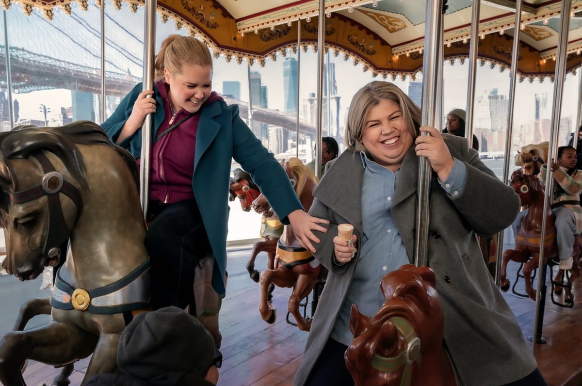 Amy Schumer and Urzila Carlson in Kinda Pregnant.