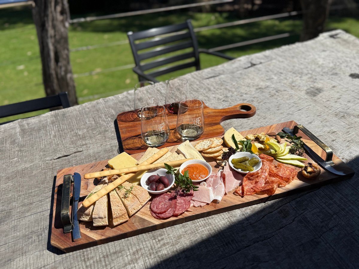 Foodie delights at False Cape Winery. 