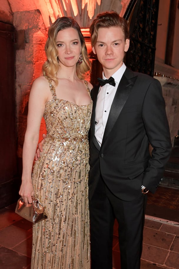 Talulah Riley and Thomas Brodie Sangster.