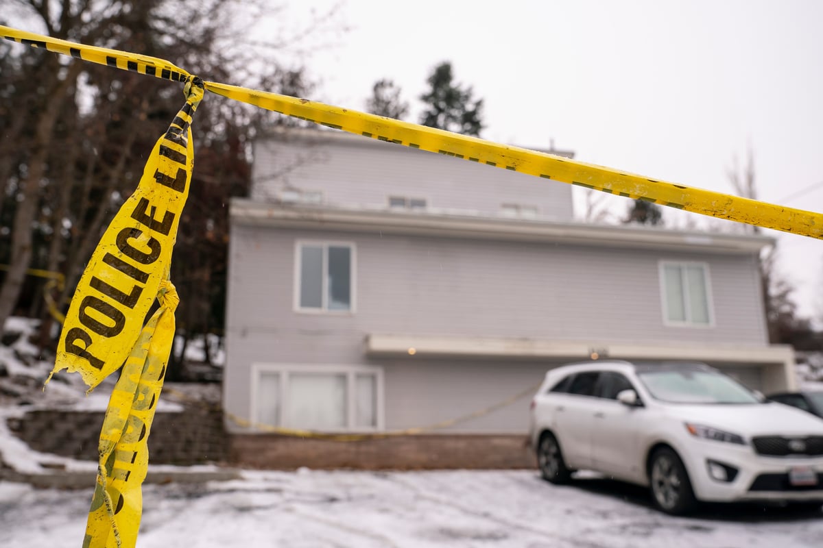 The share house that became the site of a quadruple in Moscow, Idaho.