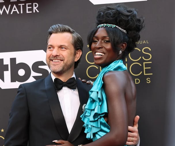 Joshua Jackson and Jodie Turner-Smith at the Critics Choice Awards.