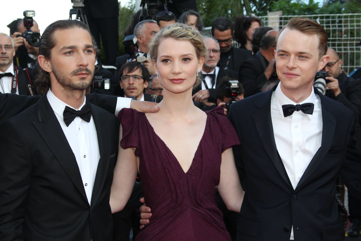 Shia LaBeouf, Mia Wasikowska and Dane Dehaan attend the Lawless premiere.